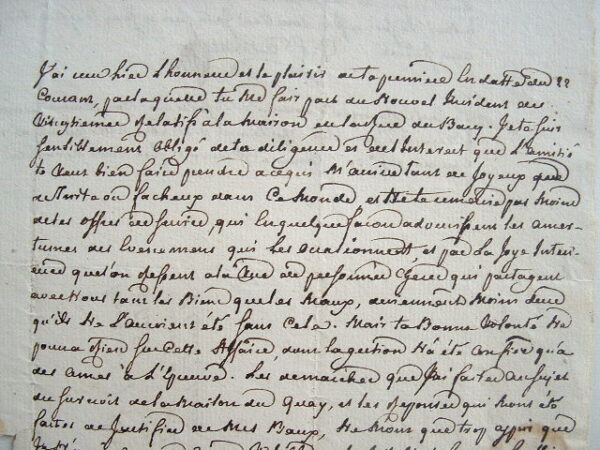 Guillaume François de Bure accablé.